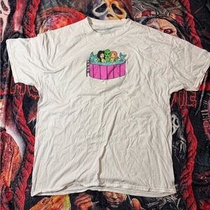 👽 A-LAB Alien Hot tub party Graphic T MENS SZ XL 🛸